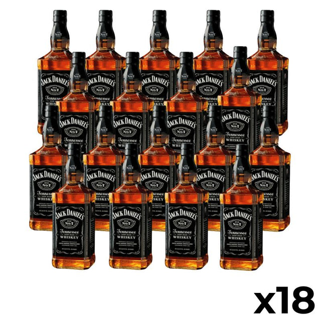 WHISKY 750cc JACK DANIEL'S x18