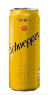 Lata agua tónica 310cc x 6 unidades Schweppes