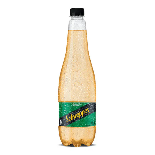 Ginger Ale Zero 1.5 Lt Schweppes