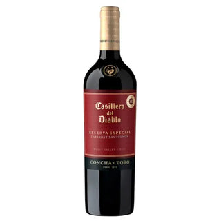 Vino Tinto Cabernet Sauvignon reserva especial Casillero del Diablo A