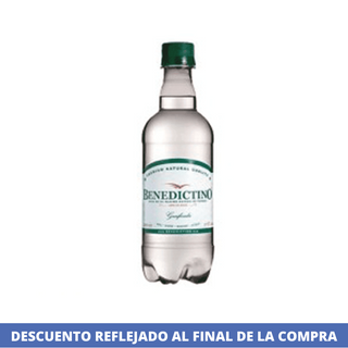 Agua Mineral Pet C Gas 500cc 12 unidades Benedictino