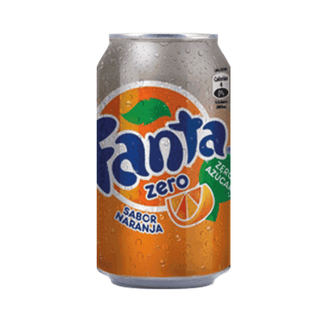 Bebida Gaseosa Zero Lata 350 Ml Pack 6 Unidades Fanta