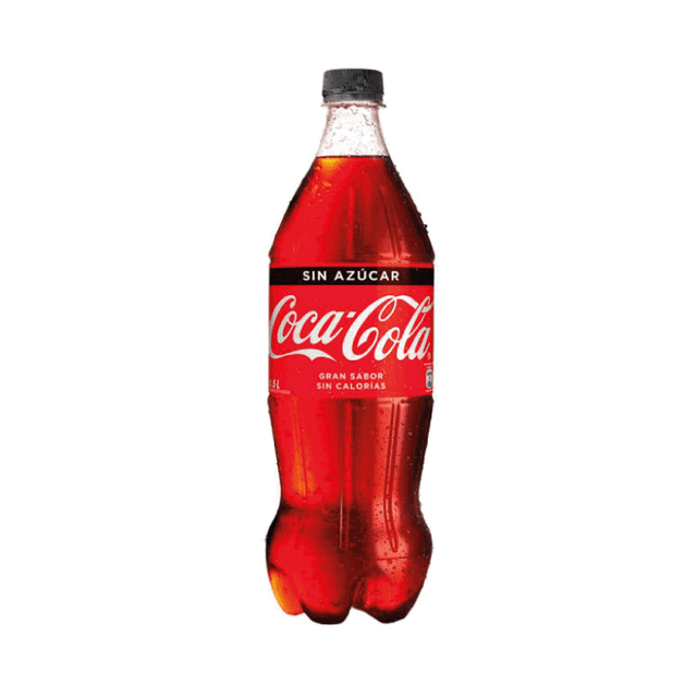 Bebida gaseosa Zero Desechable 1,5 Lt Coca Cola