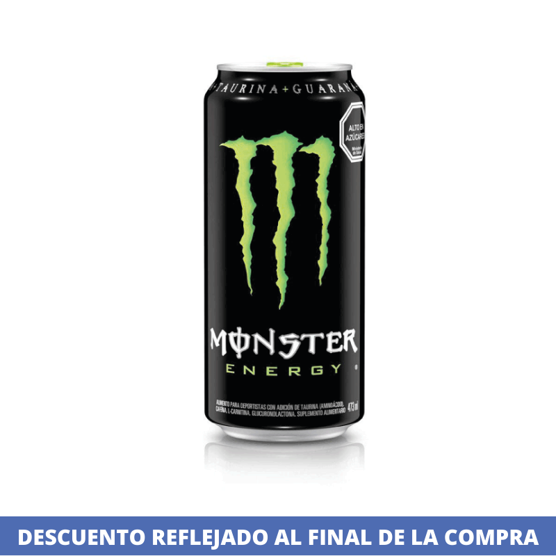 Bebida energetica 473 Ml Monster Energy A