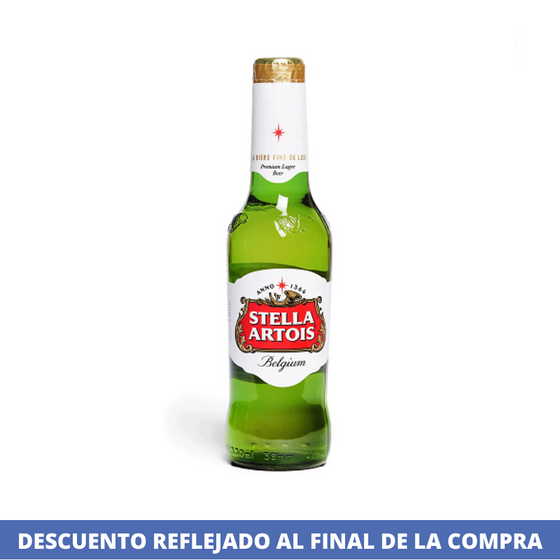 Cerveza Botella 6 X 330 Cc Stella Artois A