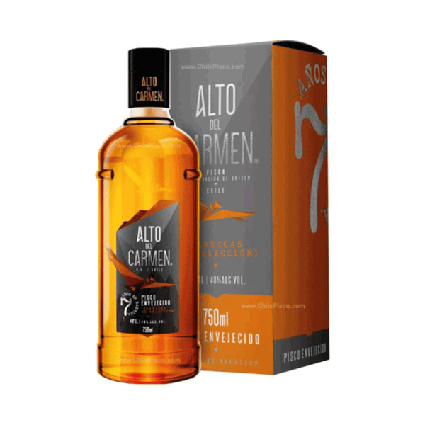 Pisco Envejecido Barricas de Selección 40ª 750cc Alto del Carmen