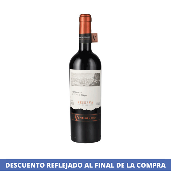 Vino Carmenere Reserva 750cc Ventisquero A