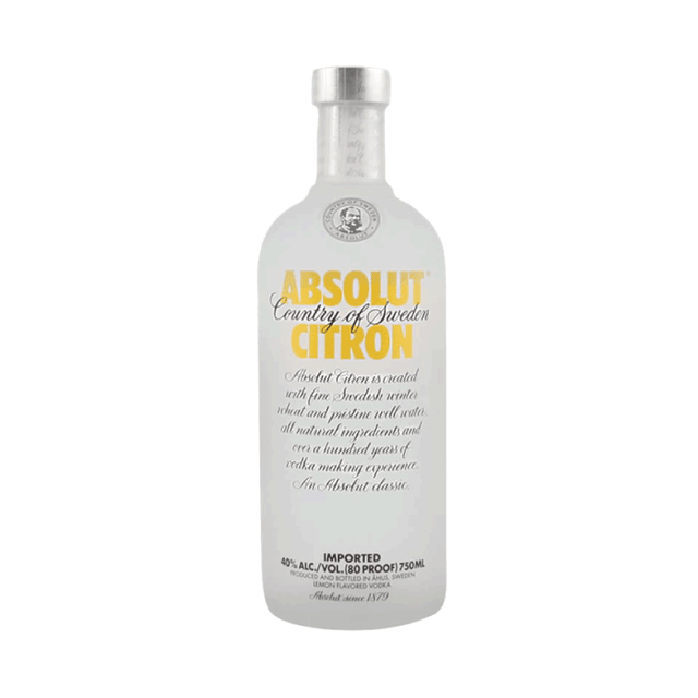 Vodka Citron 40° 750cc Absolut