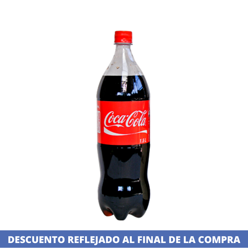 Gaseosa COCA COLA Botella 1.5L