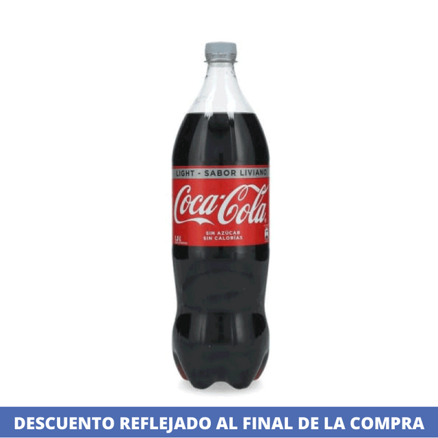 Bebida Gaseosa Light Desechable 1,5 Lt Coca Cola A
