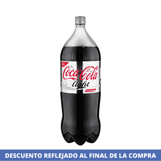 Bebidas Gaseosa Light Desechable 3 Lt Coca Cola A