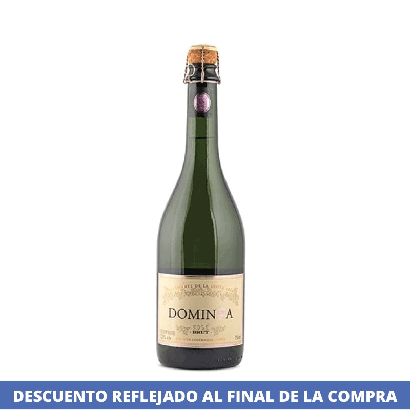 Espumante Brut Rose Botella 750cc Doña Dominga A