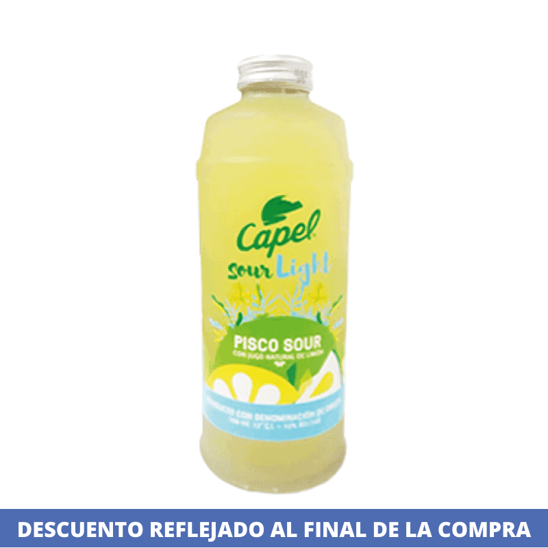 Pisco Sour Limon Light 700cc Capel A